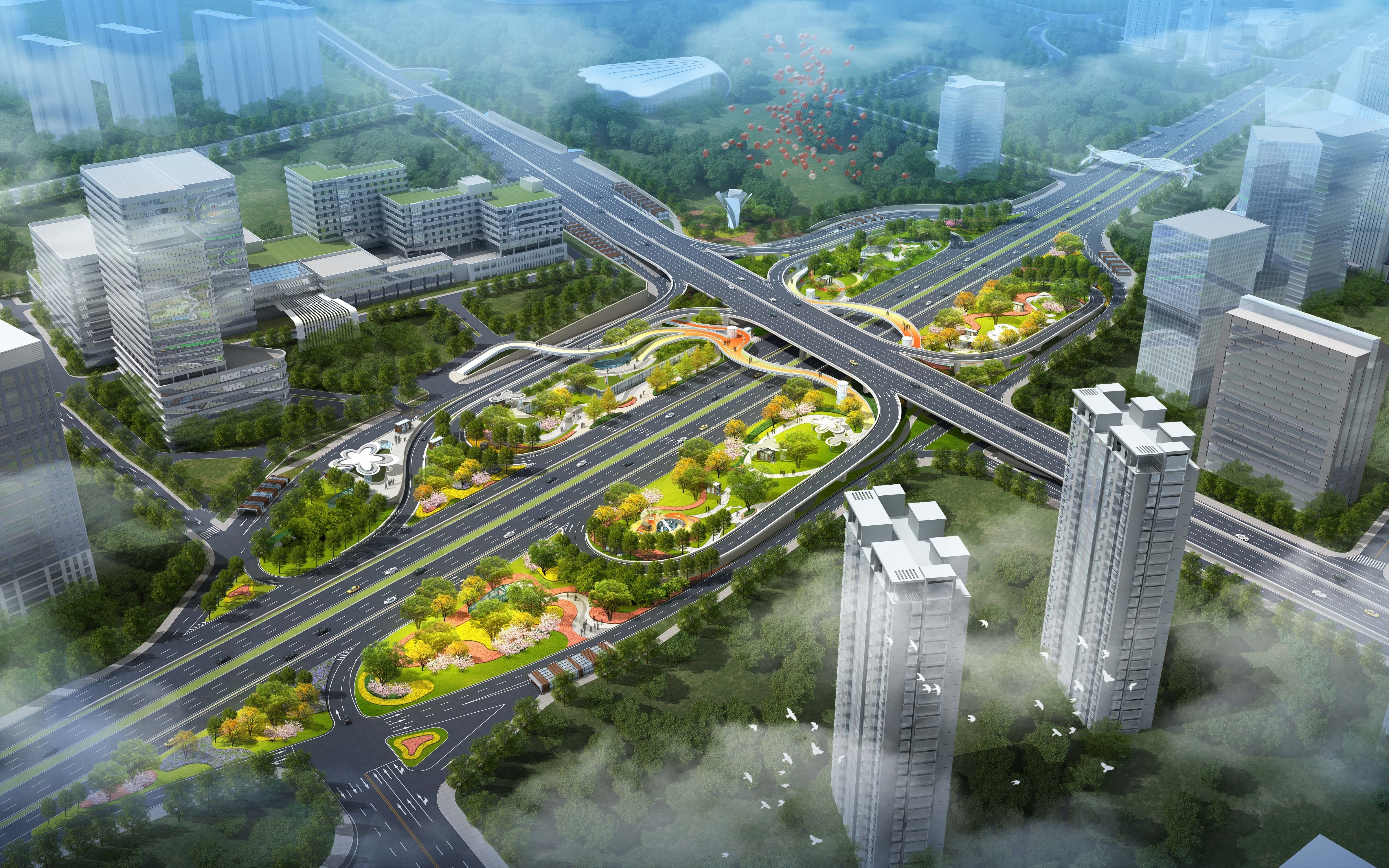 青岛市停车泊位及海尔路银川路区域交通基础设施建设工程